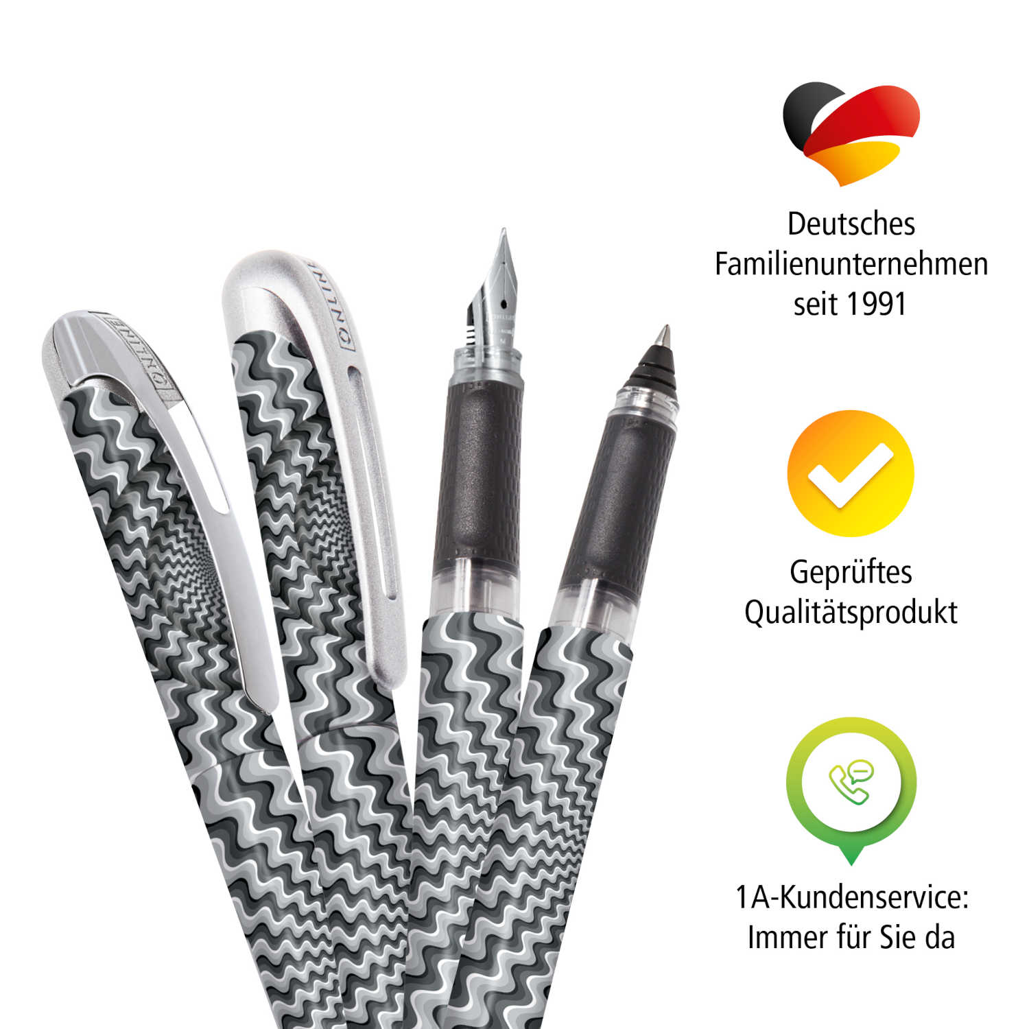 Füller College M Casino und Tintenroller