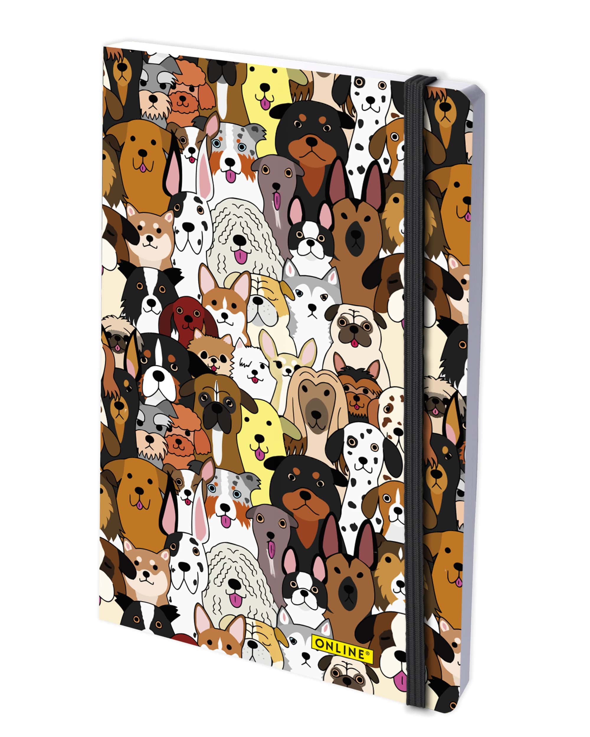 Bullet Journal ONLINE Fluffy Dogs