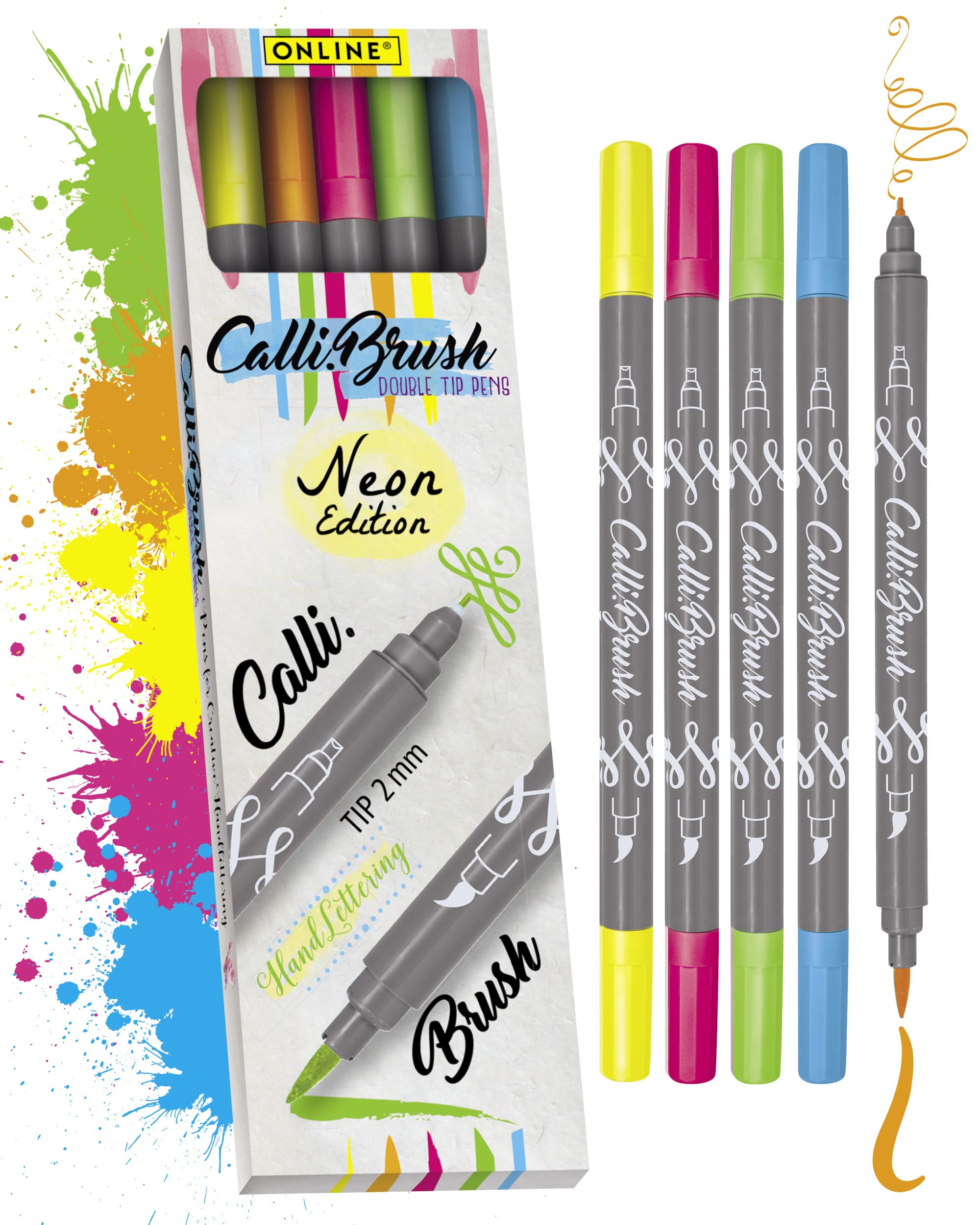 Set Calli.Brush Pens, 5 pcs.
