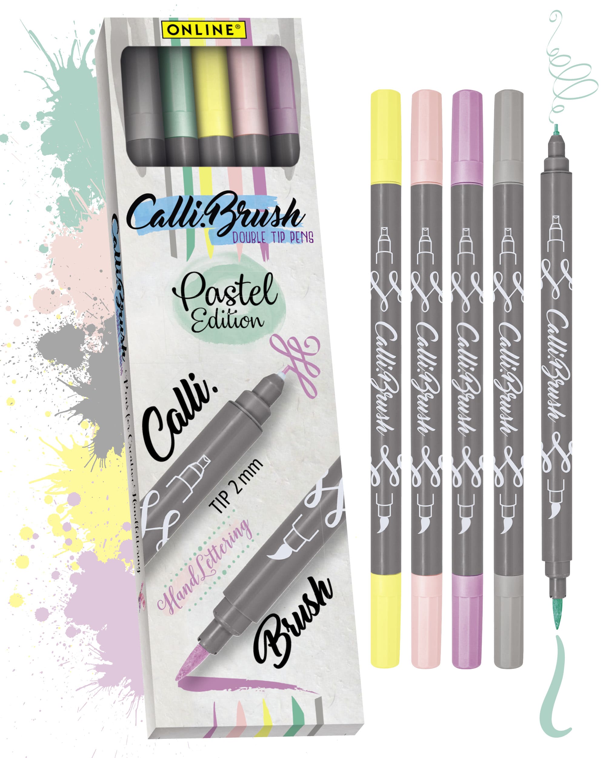 Set Calli.Brush Pens, 5 pcs.