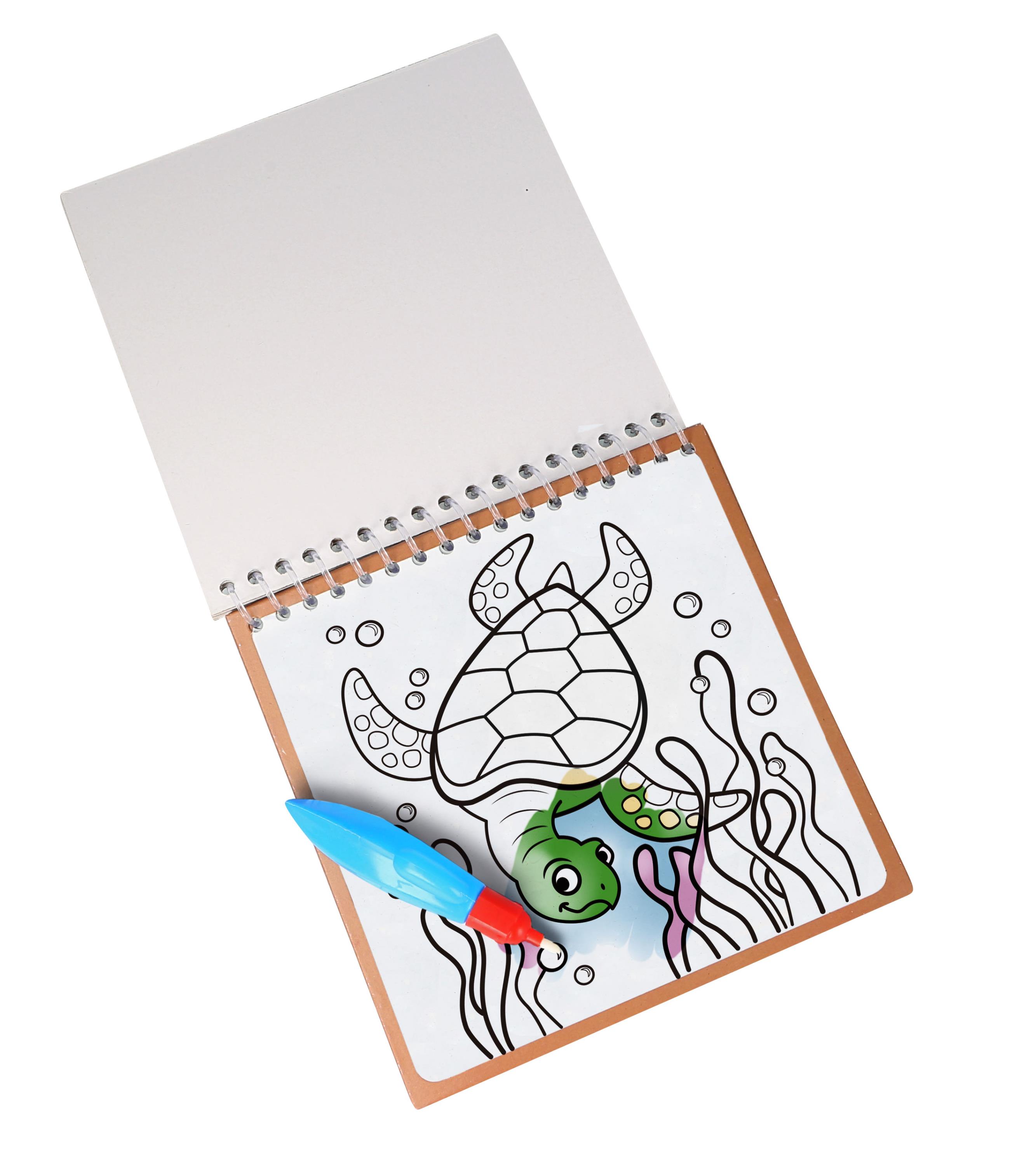 Magic Water Colouring Book