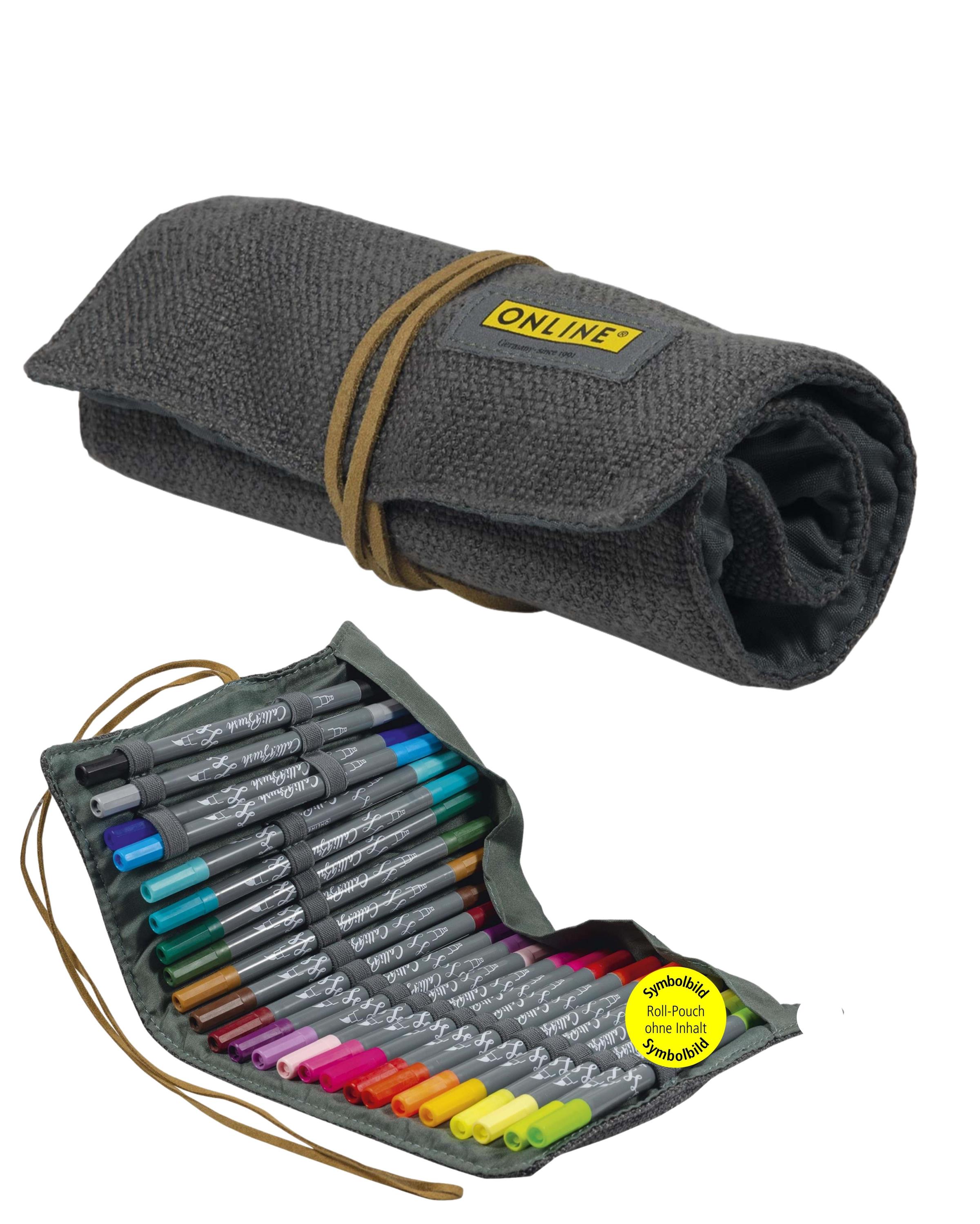 Inspiration Roll Pouch, grey