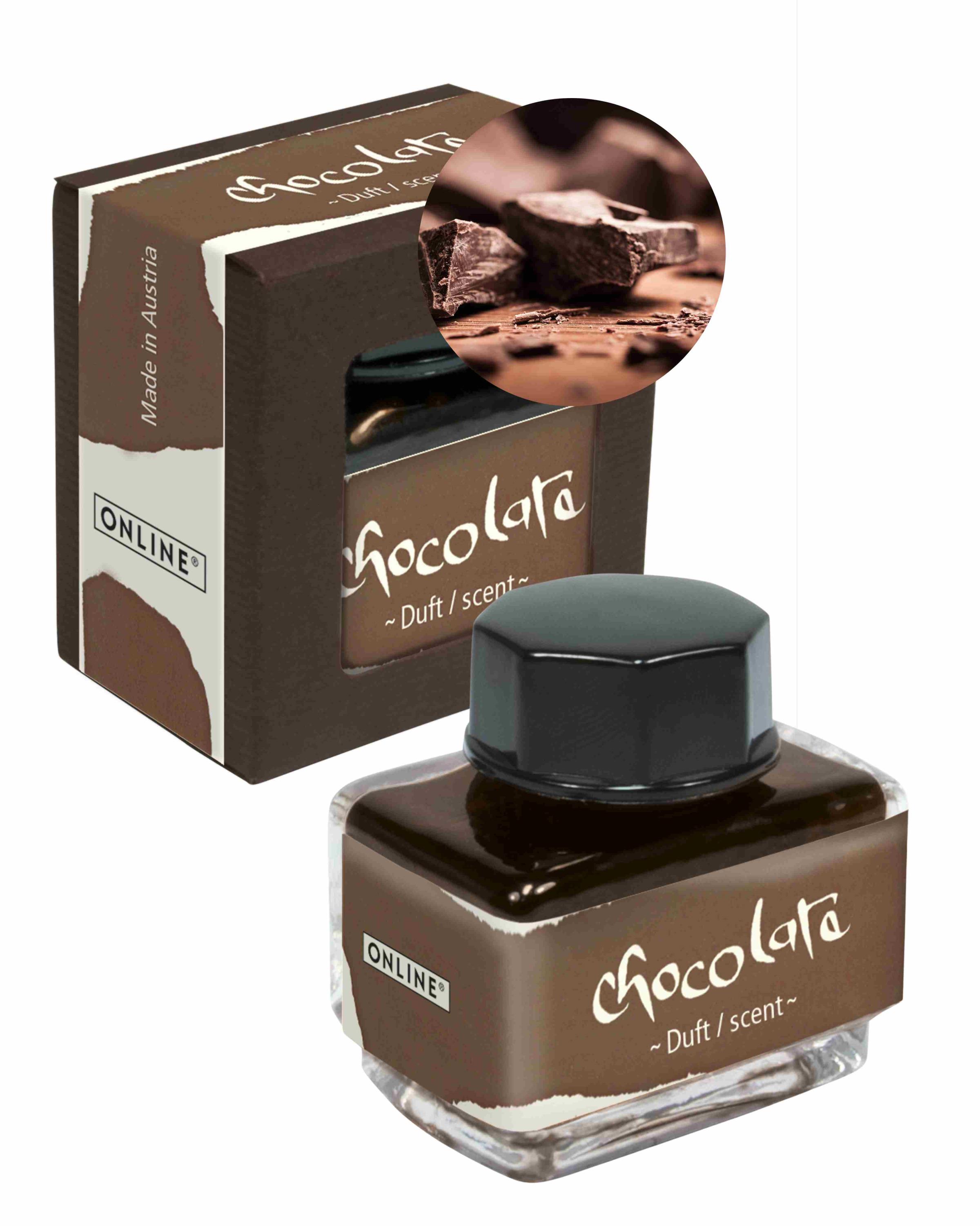 Ink of the senses Brown, 15 ml with Scent Chocolate